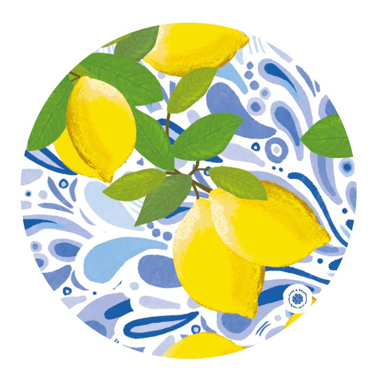 Portavasos Talavera Limones v2 - Kit de 6