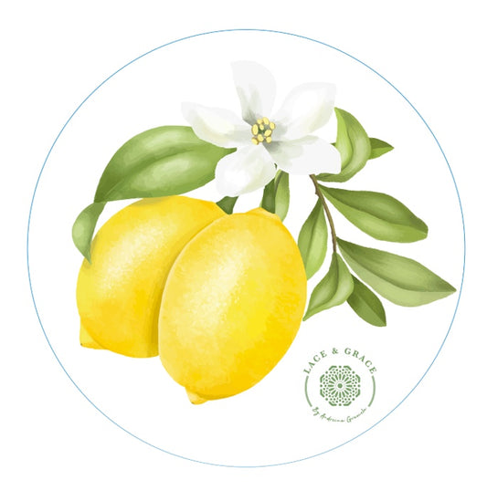 Portavaso Limones - Kit de 6
