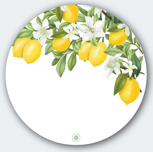 Portaplatos limones - Kit de 6