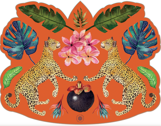 Individual Tela Impermeable - Cheetha  - Kit de 6