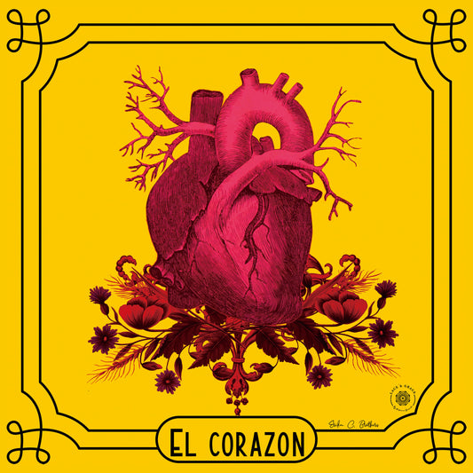 Portaplatos Lotería Cuadrados - Kit de 6