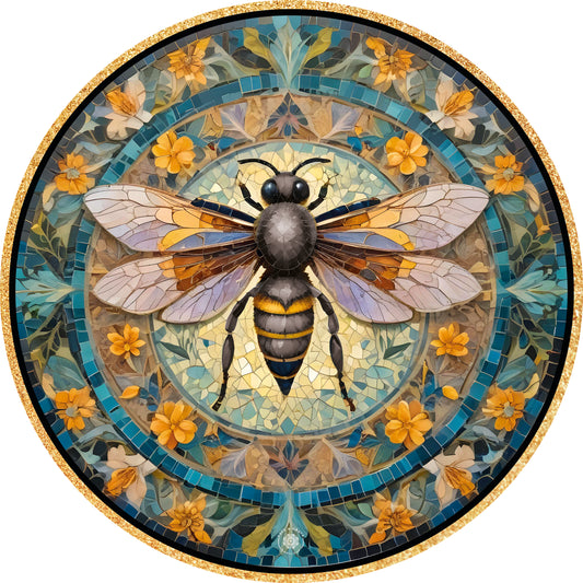 Portaplato Bichos Mosaico 3 - Kit de 6