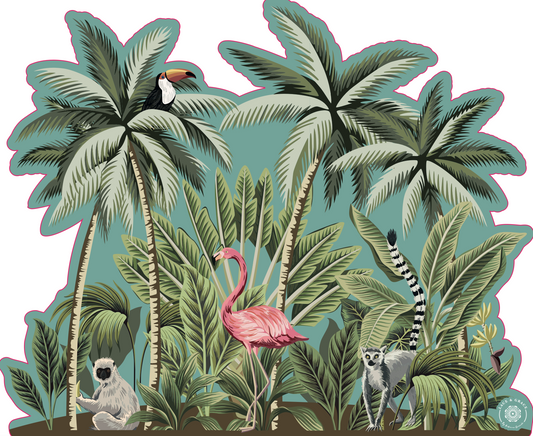 Set Tropical Animales