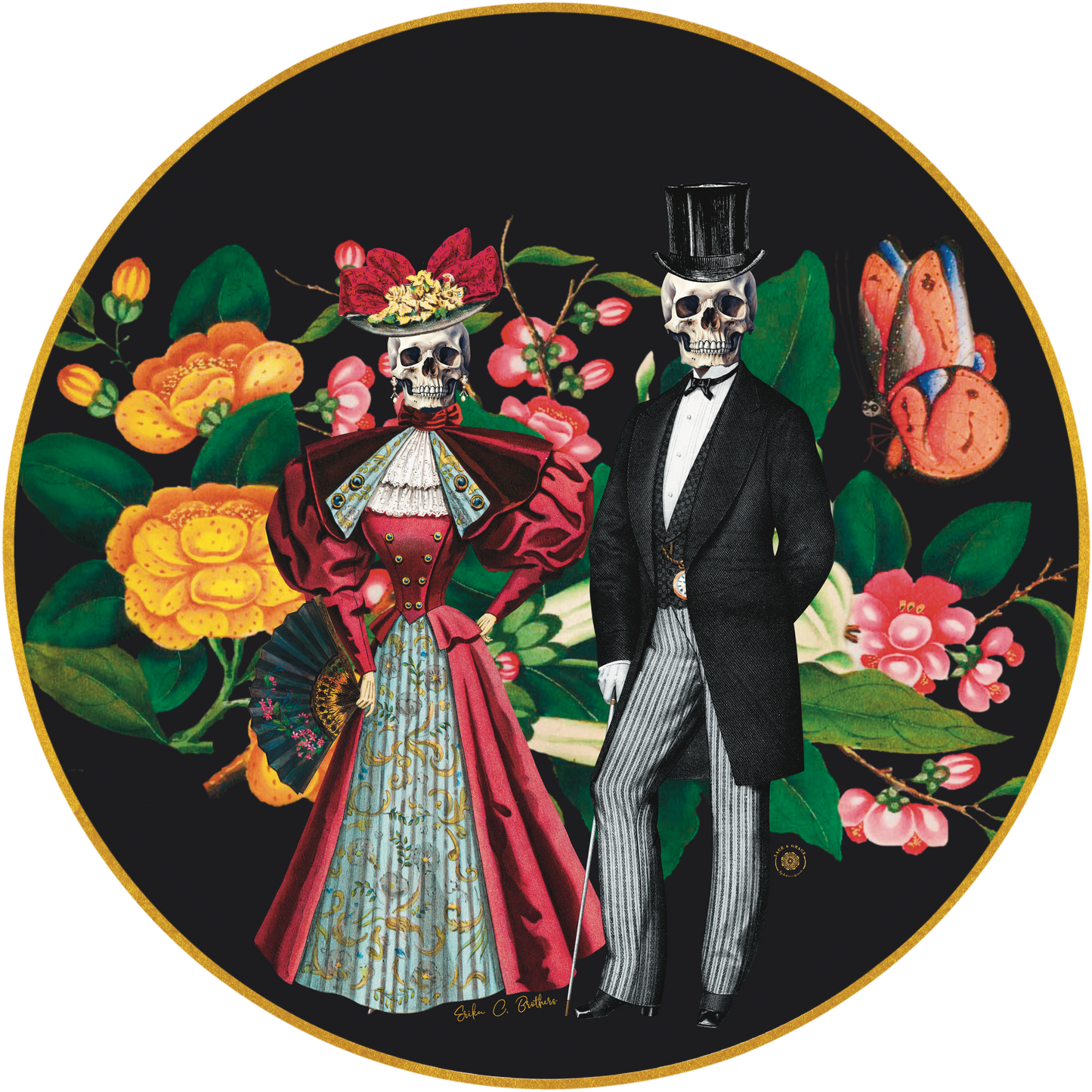 Catrines Pareja - Kit de 6 -Print colaboración Ecbrothers