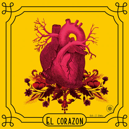 Portaplatos Lotería Cuadrados - Kit de 6