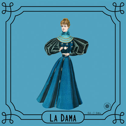 Portaplatos Lotería Cuadrados - Kit de 6