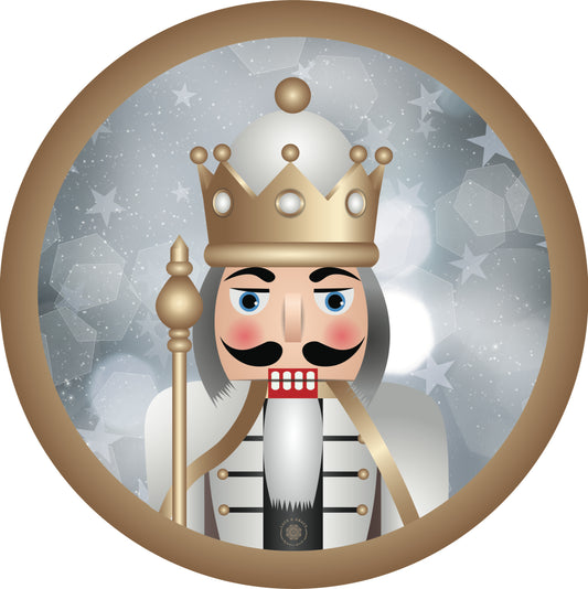 Nutcracker plata y dorado  - Kit de 6