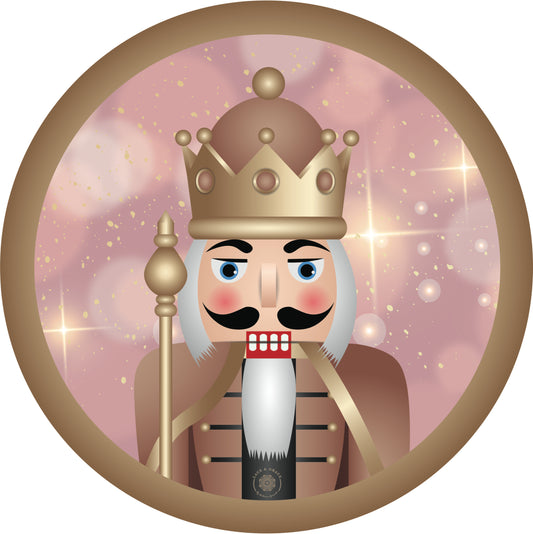 Nutcracker  rose gold y dorado  - Kit de 6