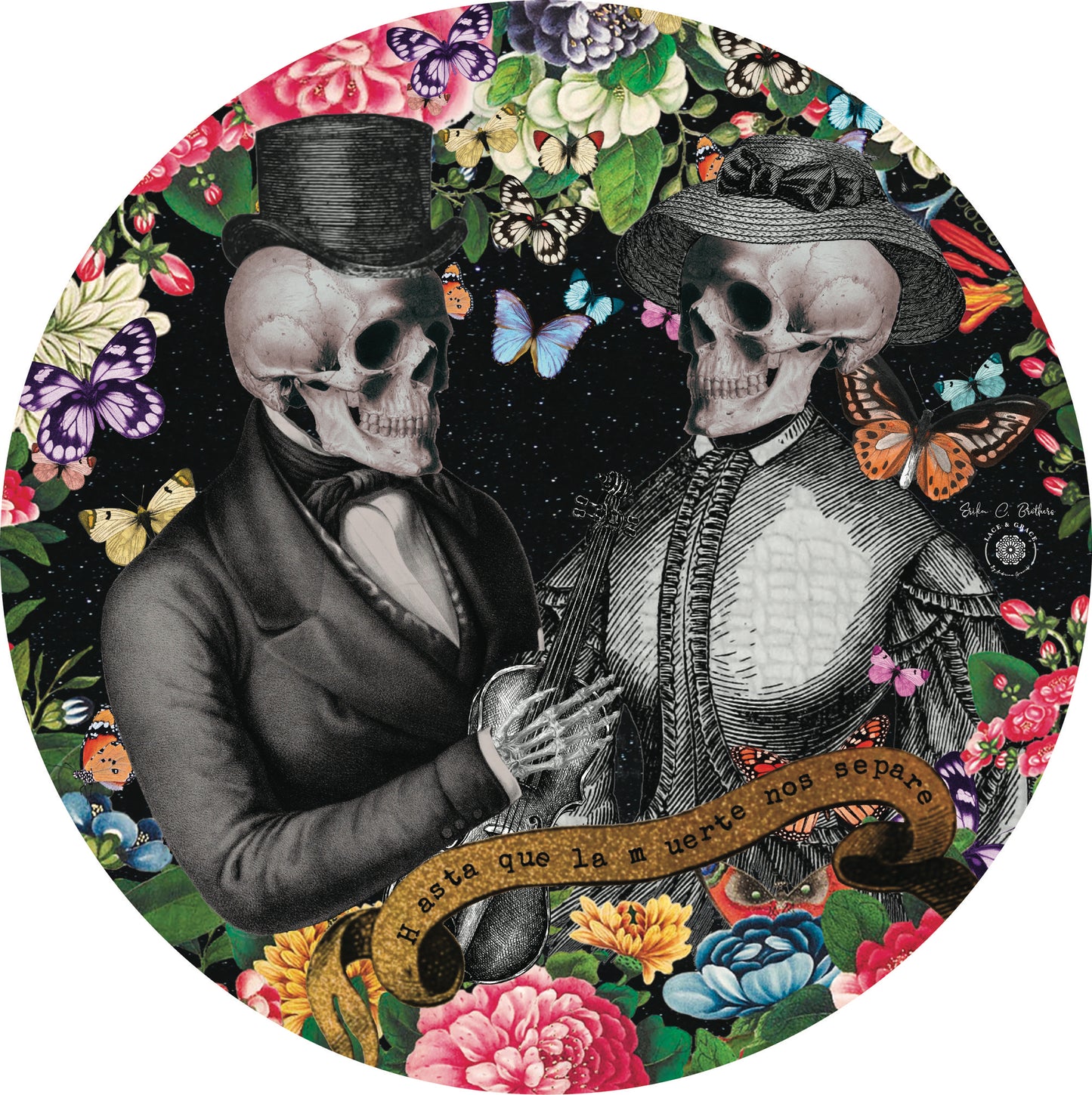 Catrines pareja  - Kit de 6 -Print colaboración Ecbrothers