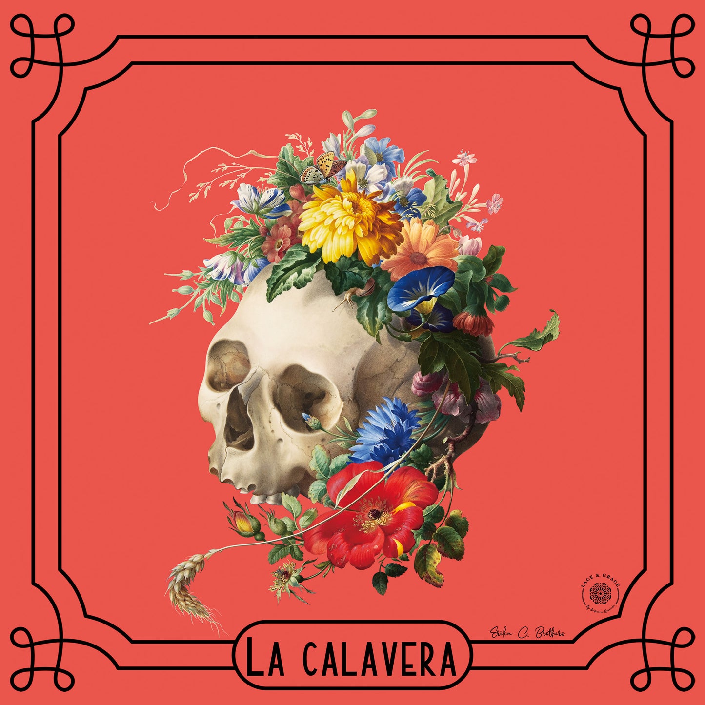 Portaplatos Lotería Cuadrados - Kit de 6