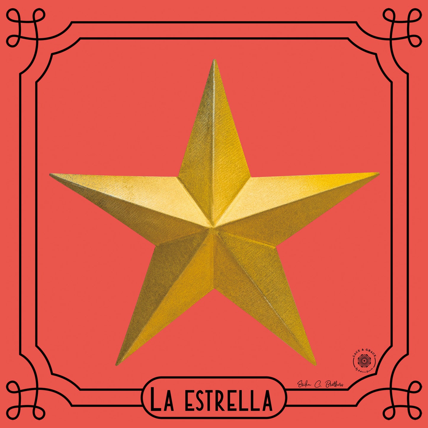 Portaplatos Lotería Cuadrados - Kit de 6