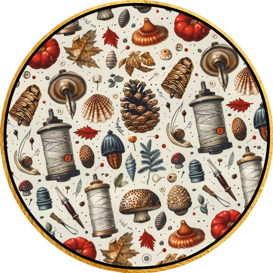 Otoño -  Costurero - Kit de 6