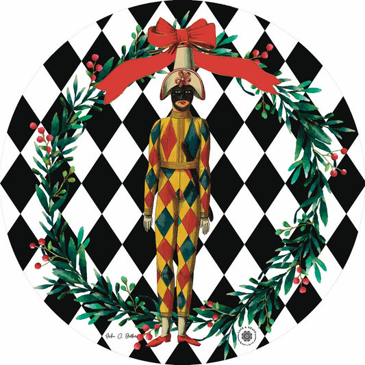 Arlequin con antifaz ECB - Kit de 6